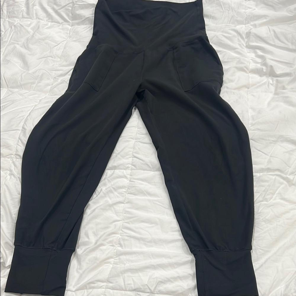 Black Maternity Joggers